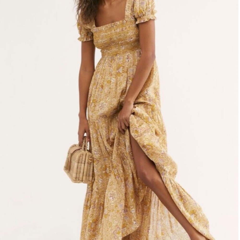 Free People Getaway Maxi Dress size XS